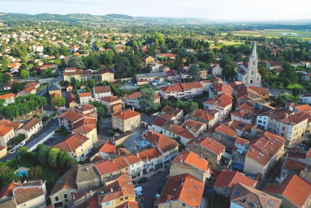 Le Petit Castel, Portes De Lyon Chazay-d'Azergues Екстериор снимка